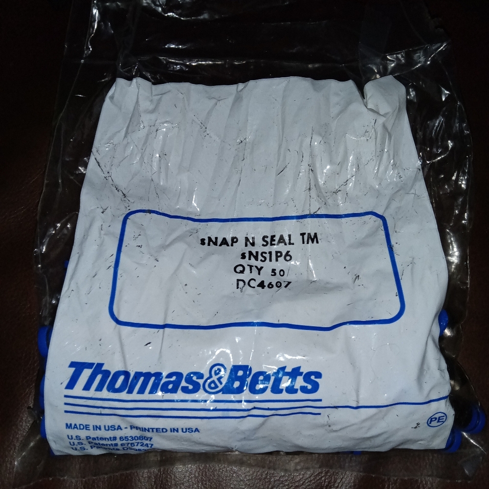 49 New Snap N Seal Coax Ends